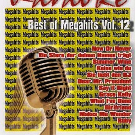 Best Of Megahits Vol. 12 - Karaoke Playback - DVD - Front -