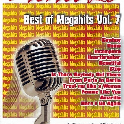 Best of Megahits Vol. 7 - Karaoke Playbacks - DVD - Front -