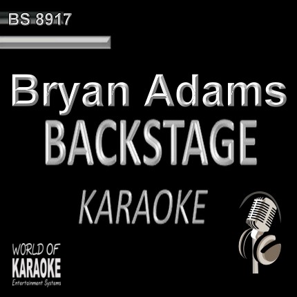 Best of Bryan Adams – Karaoke Playbacks – BS 8917 - Frontansicht - CD+G