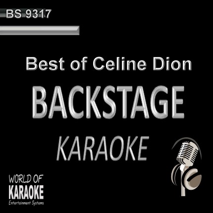 Best of Celine Dion – Karaoke Playbacks – BS 9317 - CD-Front