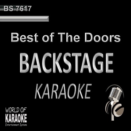 Best of The Doors – Karaoke Playbacks – BS 7617 - CD-Front-Cover -