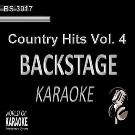 Country Hits Vol. 4 – Karaoke Playbacks – BS 3017 - CD-Front