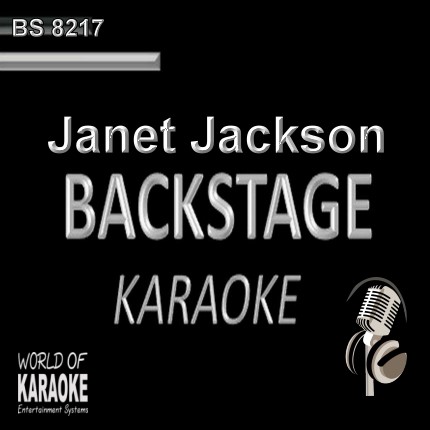 Janet Jackson – Karaoke Playbacks – BS 8217 - CD-Frontansicht