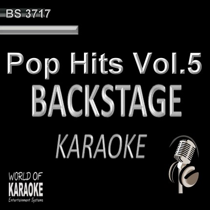Pop Hits Vol.5 – Karaoke Playbacks – BS 3717 - CD-Front -