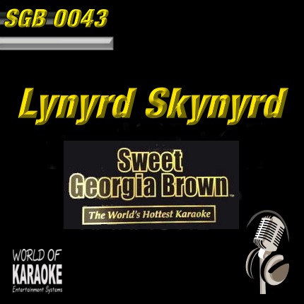 Sweet Georgia Brown Karaoke - SGB0043 - Lynyrd Skynyrd - Frontansicht CD