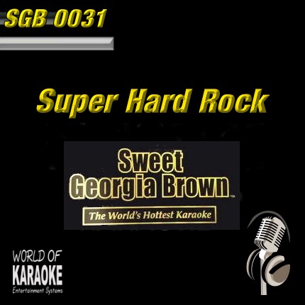 Sweet Georgia Brown - SGB0031 – Hard Rock – Karaoke Playbacks - Ansicht Front
