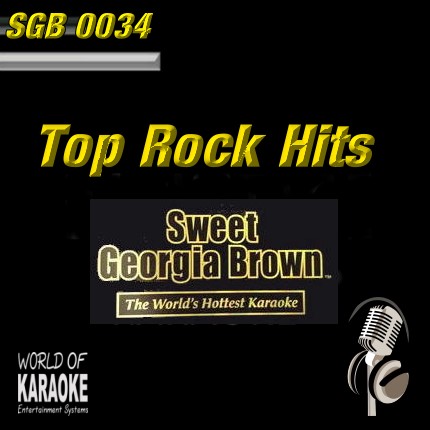 Sweet Georgia Brown - SGB0034 – Standards – Karaoke Playbacks - CD-Frontansicht