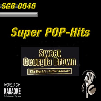 Sweet Georgia Brown - SGB0046 – Super Pop – Karaoke Playbacks - CD-Front-