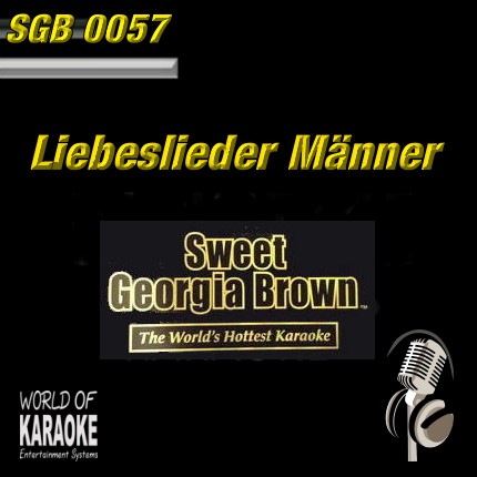 Sweet Georgia Brown - SGB0057 – Top 40 und MEHR Hits – Karaoke Playbacks - Album-Front-