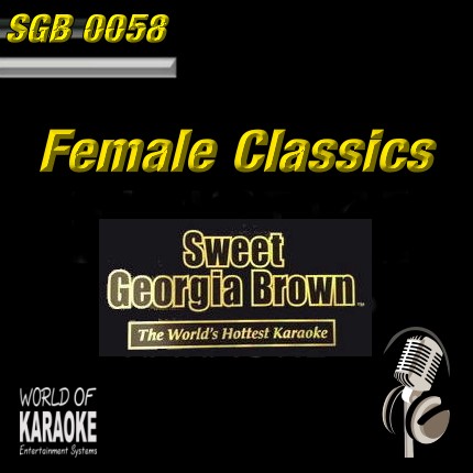 Sweet Georgia Brown - SGB0058 - Female Superhits – Karaoke Playbacks - Album Front-