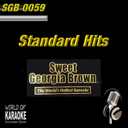 Sweet Georgia Brown - SGB0059 – Standard Hits – Karaoke Playbacks - Album-Front-Ansicht-