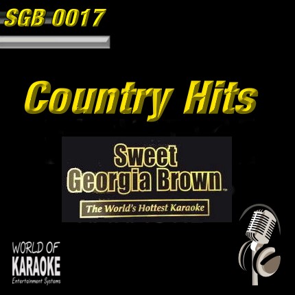 Album-Front-Sweet Georgia Brown – SGB0017 – Country Hits – Karaoke Playbacks