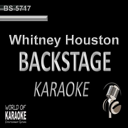Whitney Houston – Karaoke Playbacks – BS 5717 - Cover der CD