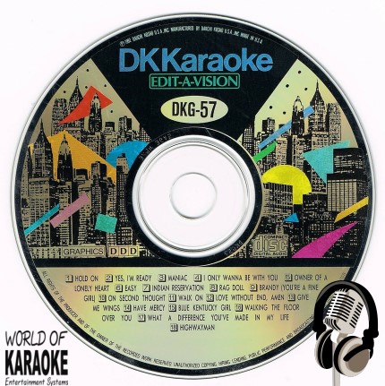 DKG-57 – DK Karaoke – Karaoke-Playbacks - CD-Bild1