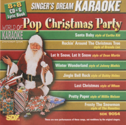 Pop Christmas Party – SDK 9054 – Karaoke Playbacks - AlbumCover