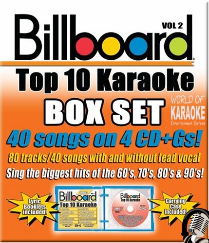 Billboard Top 10 Vol. 2 - Karaoke Playbacks - CD+G