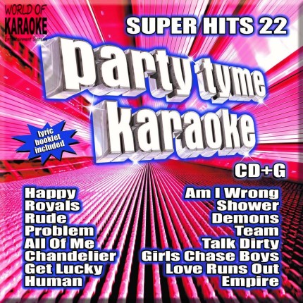 Party-Time Karaoke - Super Hits 22 - Cover