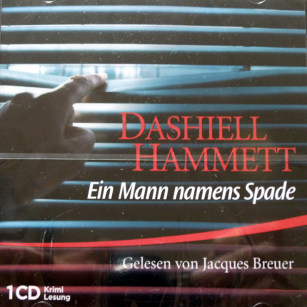 Hörbuch - Dashiell Hammett.Ein Mann namens Spade Audio-CD - Cover