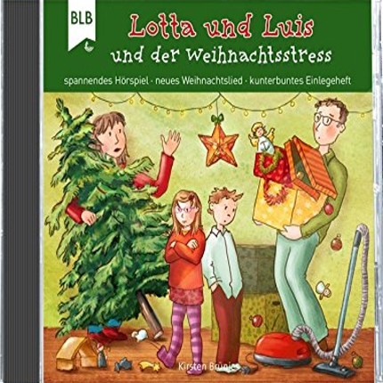 Hörbuch - Lotta und Luis und der Weihnachtsstress – BLV Verlag - CD-Cover