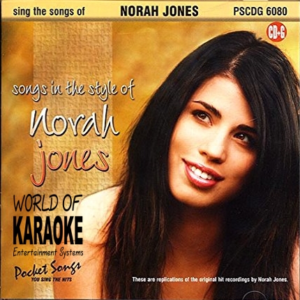Karaoke Playbacks - PSCD6080 – Songs of Norah Jones - Front der CD