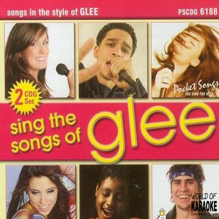 Karaoke Playbacks - SING THE SONGS OF GLEE Vol. 1 – PSCDG 6188 - CD-Front