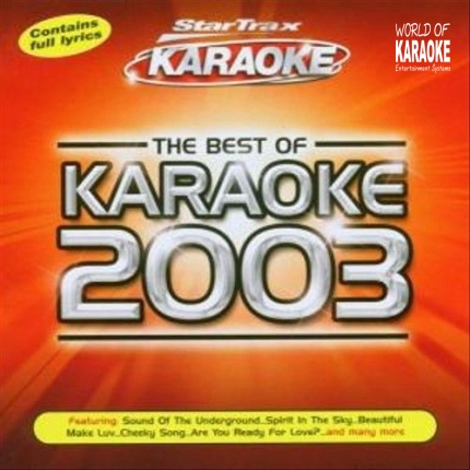 Karaoke-Playbacks – Karaoke 2003 – Best Of Playbacks - CD-Front
