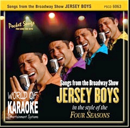 Karaoke Playbacks – PSCD 6063 – Jersey Boys – The music of the Four Seasons - CD-Front