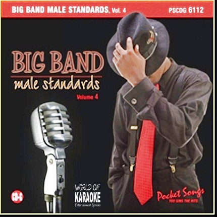 Karaoke Playbacks – PSCD 6112 – Big Band Male Standards Vol. 4 - CD-Front