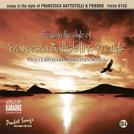Karaoke Playbacks – PSCD 6143 – Francesca Battistelli & Friends - CD-Frontbild