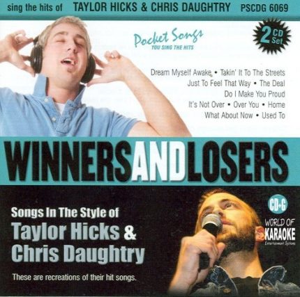 Karaoke Playbacks – PSCDG 6069 – Idols Winners And Losers - CD-Front