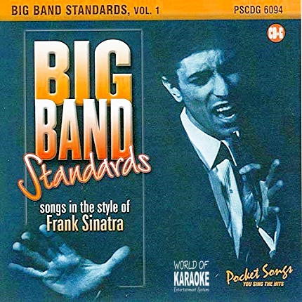 Karaoke Playbacks – PSCDG 6094 – Big Band Standards - CD-Front