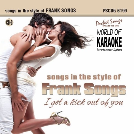 Karaoke Playbacks – PSCDG 6199 – Songs in the Style of Frank Sinatra - CD-Front
