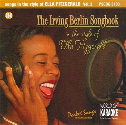 PSCD6100 – Irving Berlin Songbook – In the Style of Ella Fitzgerald Vol. 2 - Frontansicht