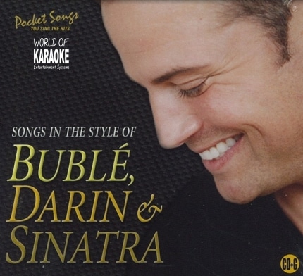 Pocket Songs Karaoke - PSCDG 6182 - Michael Buble, Darin und Sinatra Playbacks - CD-Front