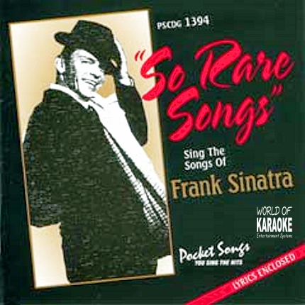 Rare Songs - PSCDG 1394 - Front der CD - Karaoke Playbacks