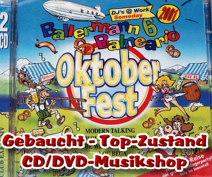 Ballermann 6 und Balneario OKTOBERFEST 2001 – Doppel CD gebraucht