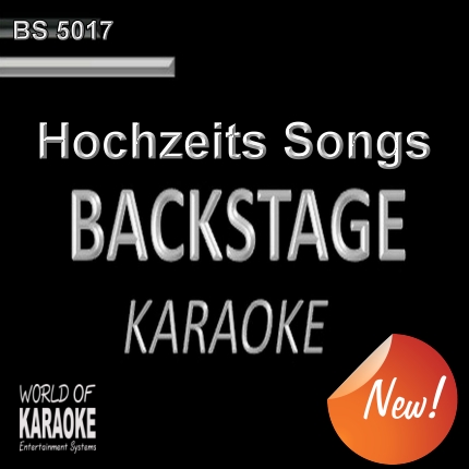 Hochzeits Songs – Karaoke Playbacks – BS 5017