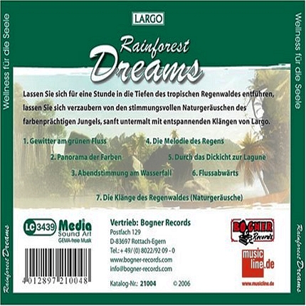 CD-Shop - Largo Rainforest Dreams - Natürliche Entspannung